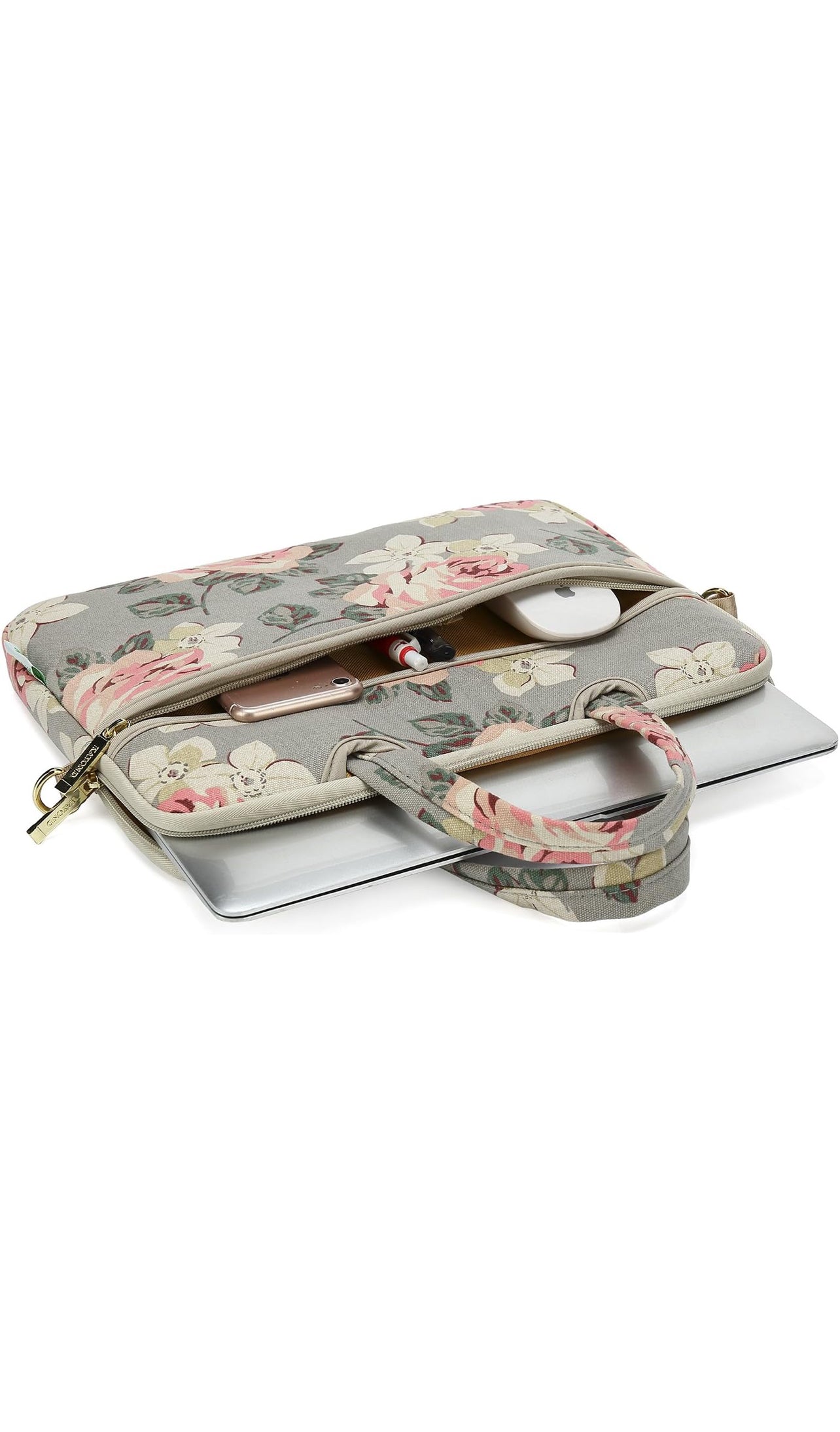 Rose Pattern Laptop Sleeve