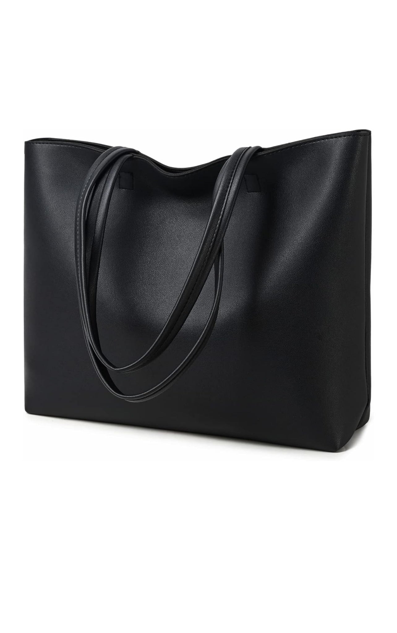 Classic Black Handbag With Zip