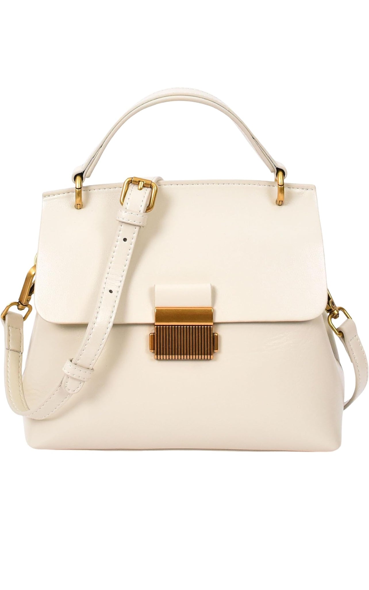 Real Leather Handbag Small Cross Body Shoulder Bag